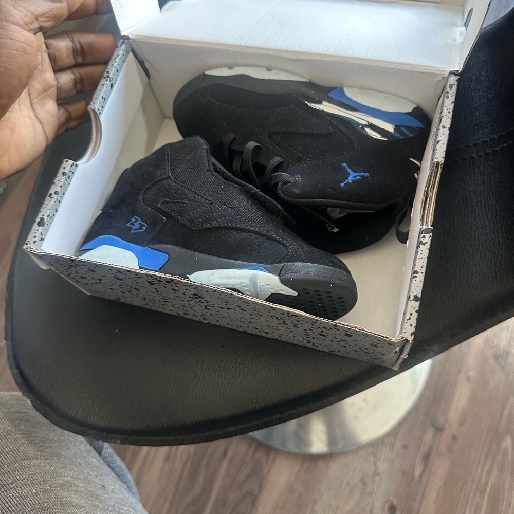 Nike Kids Sneakers Black and Blue